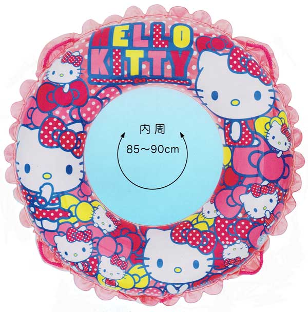 60cmハローキティ浮き輪ろぼん
