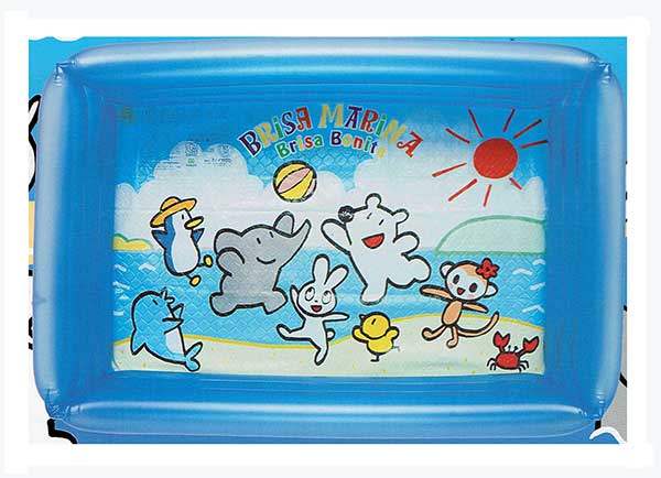 100cmブリサ・マリーナ(角)プール(ブルー)PDD-103