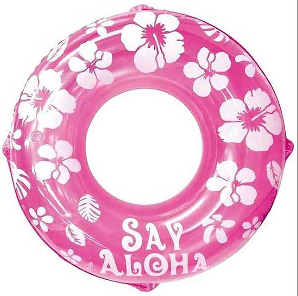浮き輪 SayAloha ピンク 120cm