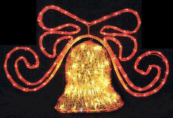LEDクリスタルストローライトホログラムベル